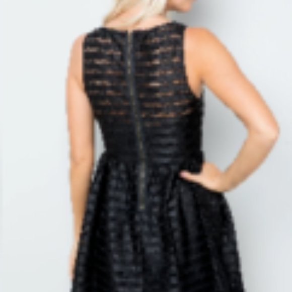 NWT Finn & Clover  Black Evening Dress - Size L - Picture 4 of 5